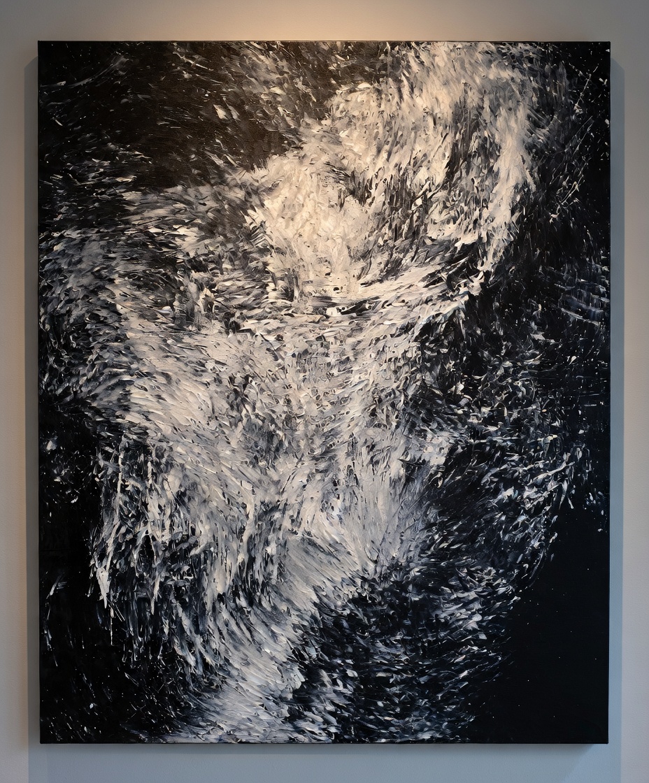 Abstract expressionist painting 5, Duncan Sumter, 2019