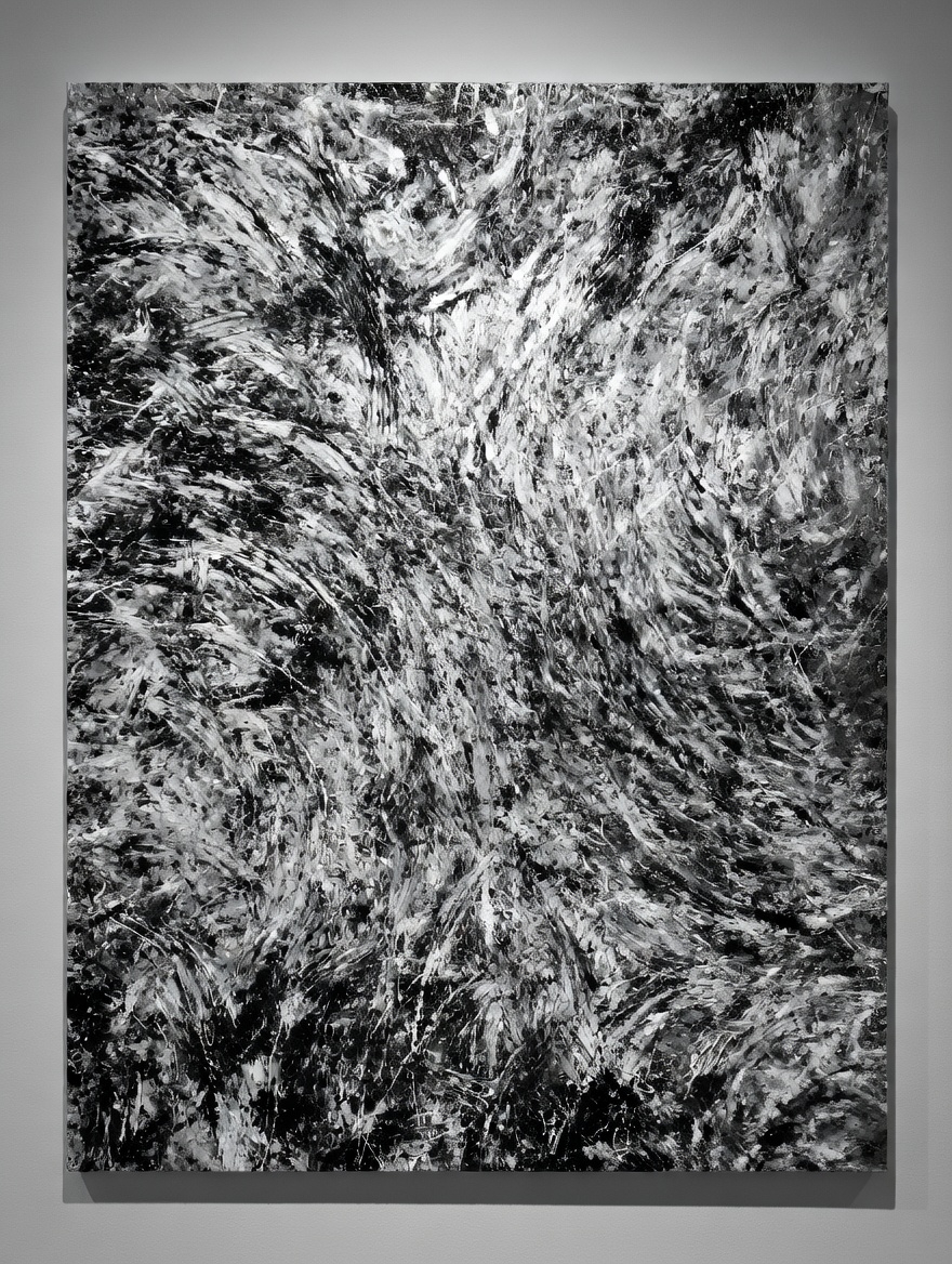 Abstract expressionist painting 8, Duncan Sumter, 2019